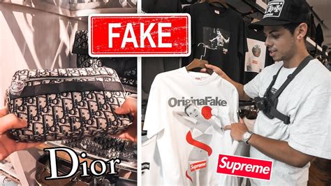 Fake designer goods 